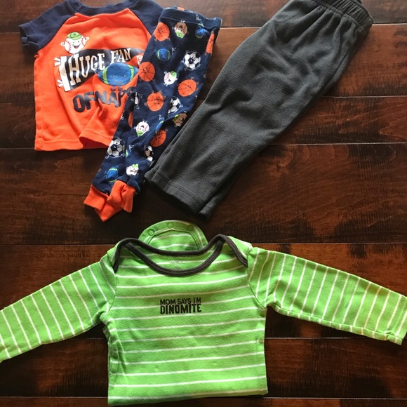 12 mo- 18 mo shorts, tshirts, jammies winter suit - Picture 3 of 3